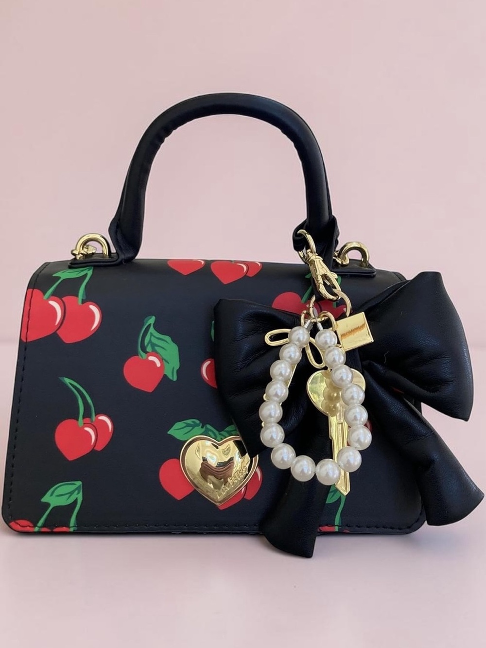 Betsey Johnson Luv Betsey MINI Evie Red Cherry NWT